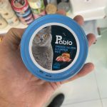 کنسرو پابلو ۲۰۰ گرمی گربه طعم مرغ، ماهی سالمون و کدو حلوایی